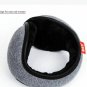 Men Winter Earmuffs Warm Wool Knitted Ear Warmer Foldable Cover Hat Back Wear