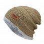 Men Winter Fall Hat Knitted Ski Warm Cap Skullies Beanie Soft Knitted Cotton