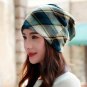 Women Beanies Hat Scarf Warm Winter Cap Snowflake Autumn Female Xmas Fashion