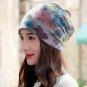 Women Beanies Hat Scarf Warm Winter Cap Snowflake Autumn Female Xmas Fashion