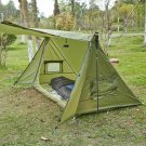 Camping Tent Ultralight Shelter For Survivalists Hunting Hiking 68D Polyester