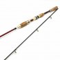 Spinning Fishing Rod Adjustable 1.8M To 2.1M Lure 10-25g Power Hard Carbon Fiber