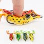 Frog Fishing Lures Top Water Bait Crankbait Artificial Soft Minnow 4pcs Lot