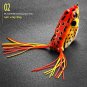 Frog Fishing Lures Top Water Bait Crankbait Artificial Soft Minnow 4pcs Lot