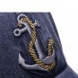 Men Sailor Cap Baseball Sun Hat Vintage Washed Colors Anchor Cotton Snapback