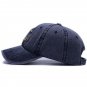 Men Sailor Cap Baseball Sun Hat Vintage Washed Colors Anchor Cotton Snapback