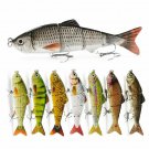 Fishing Lure Multi Jointed Hard Bait 16.5g Wobblers Sinking Swimbait Crankbait