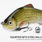 Fishing Lure Multi Jointed Hard Bait 16.5g Wobblers Sinking Swimbait Crankbait