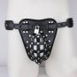 Men Panties Faux Leather G String Lingerie Adult Underwear Gay Briefs With Lock