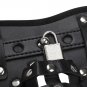Men Panties Faux Leather G String Lingerie Adult Underwear Gay Briefs With Lock