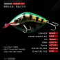 Fishing Lure Shrimp Minnow Bait Lure Wobbler 17g 80mm Crankbait Tackle Hard Hook