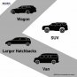 Fishing Rod Holder Vehicle Carrier Car Rest Belt Strap Organizer Tackle Tools