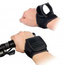 Bicycle Hand Mirror Bike Back Rear View Arm Wrist Strap Safe Ride Accessories
