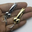 Fishing Lure Artificial Metal Bait Spoon Hook Spinner Tackle Bass Funny Fish