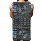 Computer Mouse Pad Large Size Music Console PC Mat Gaming Rug Black Anti-Slip
