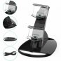 PS4 Dual Controllers Charger Charging Dock Stand Station For Sony PlayStation 4