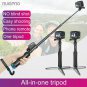 Aluminum Tripod Monopod Multi Functional Handheld For GoPro 7 DJI OSMO Camera