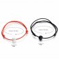 Wrist Bracelet Men Women Matte Lava Stone Natural Bead Xmas Gift Couple 2pcs