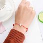 Wrist Bracelet Men Women Matte Lava Stone Natural Bead Xmas Gift Couple 2pcs