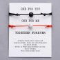 Wrist Bracelet Men Women Matte Lava Stone Natural Bead Xmas Gift Couple 2pcs