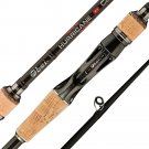 Baitcasting Fishing Rod Ultra Light Casting Spinning Lure Travel UL Pole Tackle