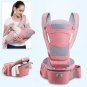 0-48M Ergonomic Baby Carrier Infant Hipseat Front Facing Kangaroo Wrap Sling