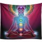 Wall Hanging Cloth Tapestry Home Decor Psychedelic Indian Mandala Hippie Chakra