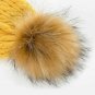 Winter Women's Hat Beanie Knitted Girls Warm Knit Ski Caps With Faux Fur Pompom