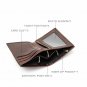Men's Wallet Genuine Leather Vintage Pattern Dragon Folding Cardholder Xmas Gift