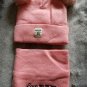 Baby Kids Winter Hat Scarf Set Beanies Warm Cap For Boys Girls Pompom Newborn