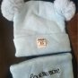Baby Kids Winter Hat Scarf Set Beanies Warm Cap For Boys Girls Pompom Newborn