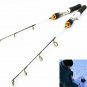 Ice Fishing Rods Spinning Casting Carbon 58cm Mini Short Hard Pole Lure Tackle