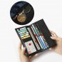 Men Wallet Genuine Leather Soft Card Coins Money Holder Cowskin Long Style Purse