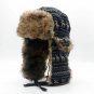 Winter Bomber Hat Men Ear Flaps Women Fur Ushanka Russian Warm Cap Christmas Elk