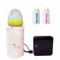 Portable Baby Bottle Heater Cover USB Milk Water Warmer Travel Insulated Infant