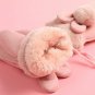 Winter Women Mittens Gloves Soft Warm Fingerless Faux Rabbit Fur Knitted New