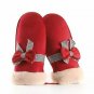 Winter Women Mittens Gloves Soft Warm Fingerless Faux Rabbit Fur Knitted New