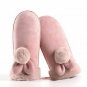 Winter Women Mittens Gloves Soft Warm Fingerless Faux Rabbit Fur Knitted New