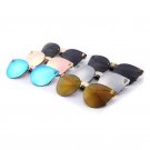 Sunglasses Women Frame Gothic Skull Metal UV400 Temple Fashion Retro Eyewear