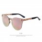 Sunglasses Women Frame Gothic Skull Metal UV400 Temple Fashion Retro Eyewear