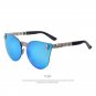 Sunglasses Women Frame Gothic Skull Metal UV400 Temple Fashion Retro Eyewear