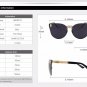 Sunglasses Women Frame Gothic Skull Metal UV400 Temple Fashion Retro Eyewear