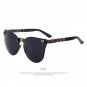 Sunglasses Women Frame Gothic Skull Metal UV400 Temple Fashion Retro Eyewear