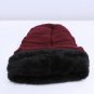 Winter Men Hat Skullies Beanies Cotton Knitted Thick Warm Ski Caps Hip Hop Style