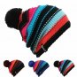 Winter men Hat Women Warm Knit Skating Skull Ski Cap Beanie Snowboard Colorful