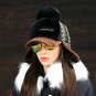 Women Winter Hat Ushanka Earflap Cap Snow Cashmere Bomber Fur Pompom Russian