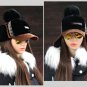 Women Winter Hat Ushanka Earflap Cap Snow Cashmere Bomber Fur Pompom Russian
