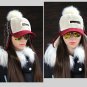 Women Winter Hat Ushanka Earflap Cap Snow Cashmere Bomber Fur Pompom Russian