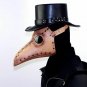 Men Mask Steampunk Plague Doctor Christmas Party Cosplay Bird Long Props Costume