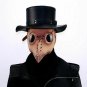 Men Mask Steampunk Plague Doctor Christmas Party Cosplay Bird Long Props Costume